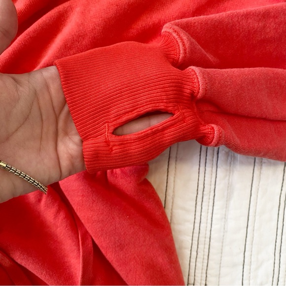 NWT Free People FP Movement One To Beat Onesie Victory Red size Small - Picture 7 of 10